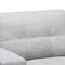 Baxton Studio Langley Light Grey Upholstered Sectional Sofa with Right Facing Chaise 158-9739 - alternate 4